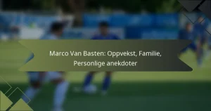 Marco Van Basten: Oppvekst, Familie, Personlige anekdoter