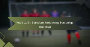 Ruud Gullit: Barndom, Utdanning, Personlige interesser